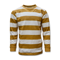 Men's Sweatshirt Taikan Striped Crew - 1306004.TAN