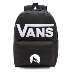 Vans Old Skool Drop V classic backpack VN0A5KHPY28 + Custom Wolf