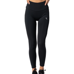 Women's sports leggings black Carpatree Spark Ultra Highwaist  - CPW-LUH-SPARK-BL