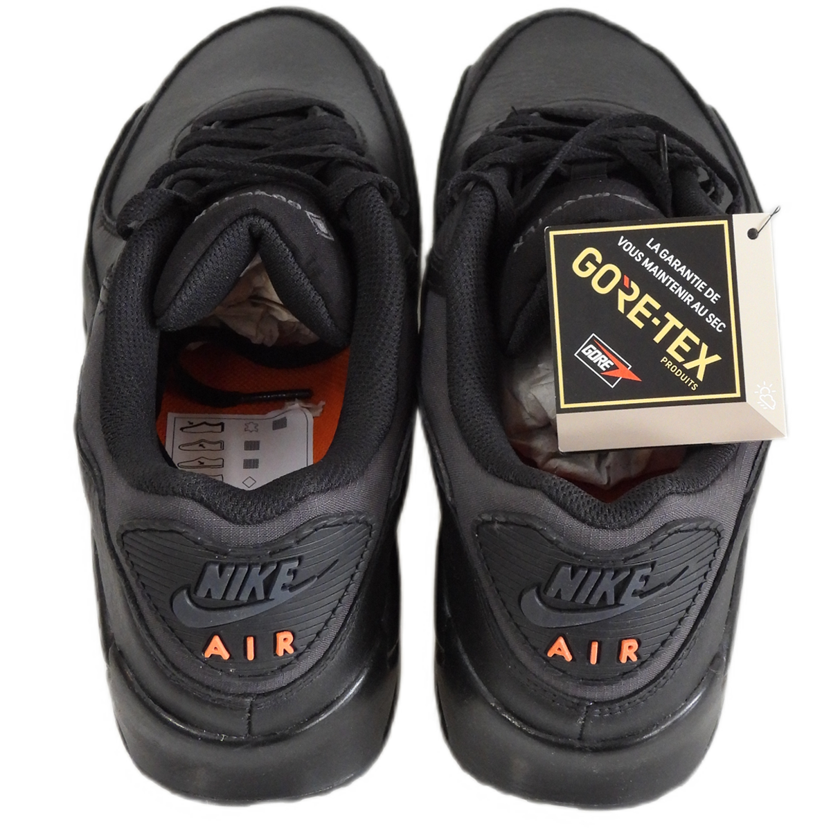 Waterproof Sneakers Nike Air Max 90 GORE TEX Leather Black DJ9779 002 Sport trada.pl sklep sportowy dla sportowcow buty sportowe stroje sportowe sklep sport
