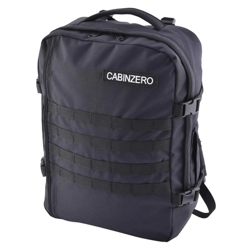  Backpack Travel Bag CabinZero Military 36L Black - CZ181401