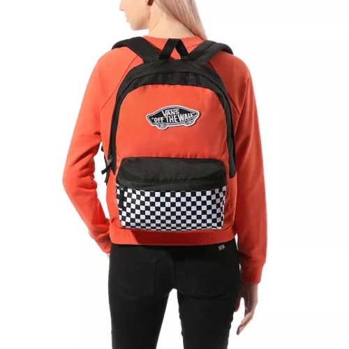  Vans Realm Paprika-Checkerboard Backpack - VN0A3UI6ZKF