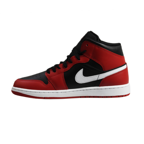 Air Jordan 1 Mid Black/Gym Red/White - DQ8426-061