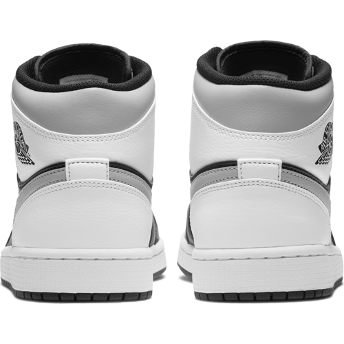 Air Jordan 1 Mid White Shadow Shoes - 554724-073