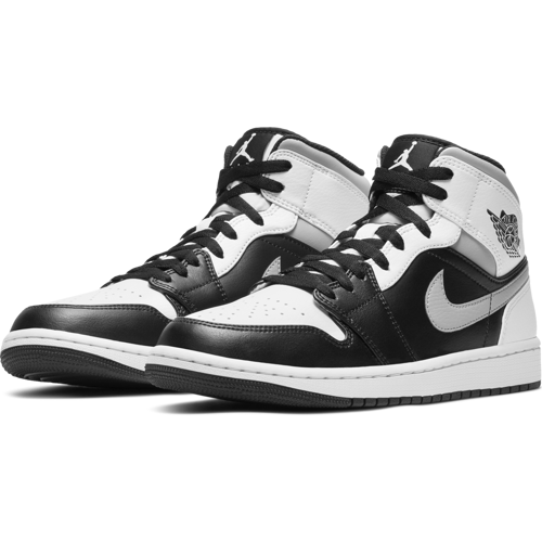 Air Jordan 1 Mid White Shadow Shoes - 554724-073