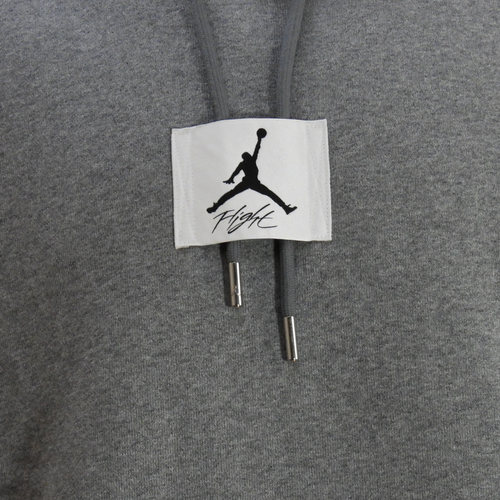 Air Jordan Flight men's sports sweatshirt with hood grey - DQ7338-091