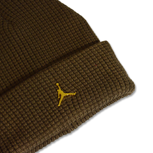 Air Jordan winter hat beanie utility metal logo - DM8272-010