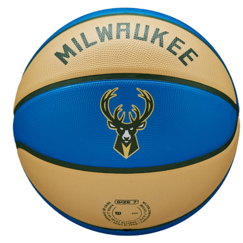 Basketball Wilson NBA Team City Edition Milwaukee Bucks Ball - WZ40165171