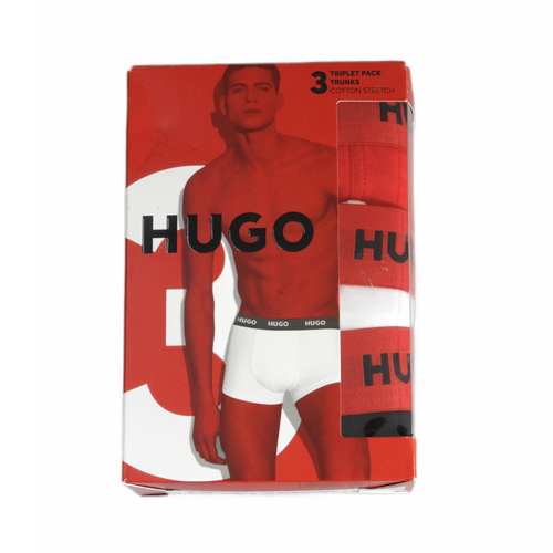 Hugo Boss Triplet Pack Man cotton swimming trunks - 10241868-972