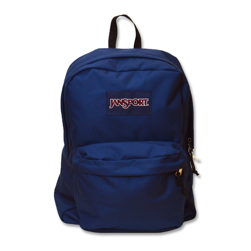 JanSport SuperBreak One Navy Student Backpack - EK0A5BAGN541