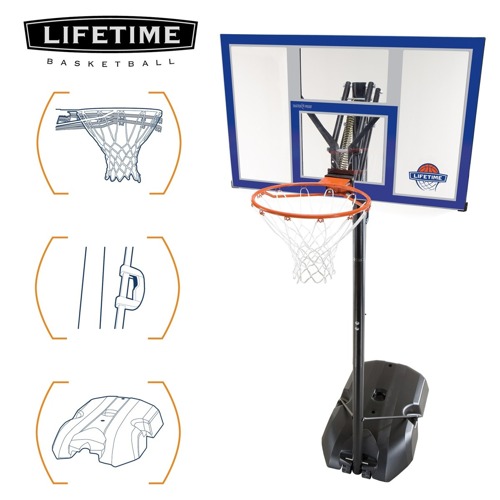 Lifetime New York 90000 Portable Basketball Sysytem