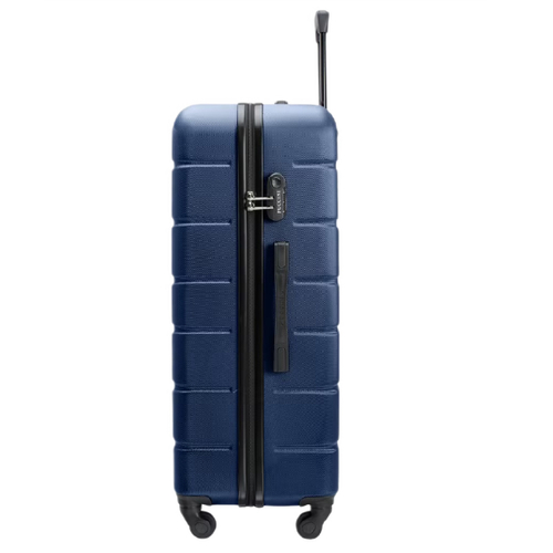 Medium Travel Suitcase PUCCINI Navy Wheels 58 L - ABS024B-7A