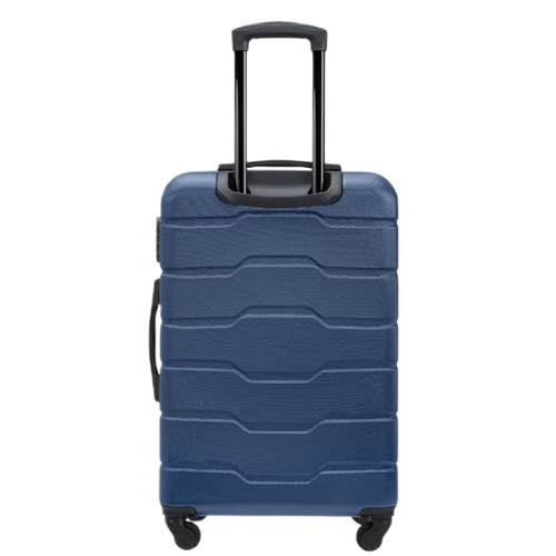 Medium Travel Suitcase PUCCINI Navy Wheels 58 L - ABS024B-7A