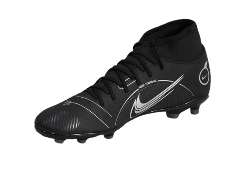 Men's Black Football Boots Nike Mercury Superfly 8 Club FG/MG - DJ2904-007