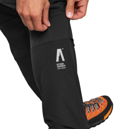 Men's Black Trekking Pants Alpinus Pulsar - SU18763