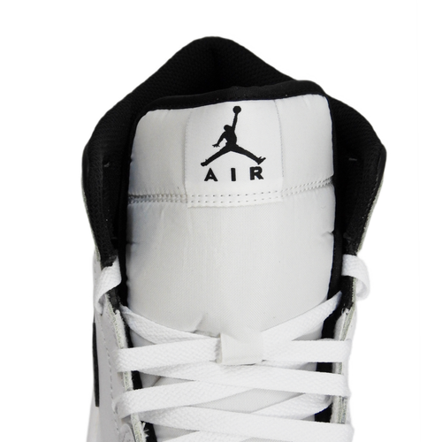 Men's sports sneakers Air Jordan 1 Mid White Black - DQ8426-132