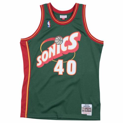 Mitchell & Ness Jersey Swingman NBA Seattle Supersonics Shawn Kemp - SMJYGS18209-SSUDKGN95KE