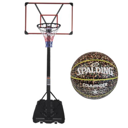 Mobile basketball set LEAN 225-305 cm