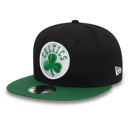 New Era 9FIFTY NBA Boston Celtics Logo Black Snapback - 12122726