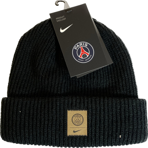 Nike Paris Saint-Germain Cuffed Fisherman Beanie PSG Winter Hat - CU7844-010