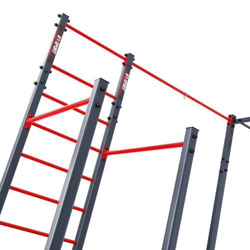 Outdoor stationary garden bar ladder with handrails K-SPORT - KSOZ006