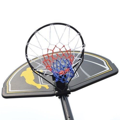 Portable Basketball stand MASTER Street + Spalding NBA Tack Soft Gold	