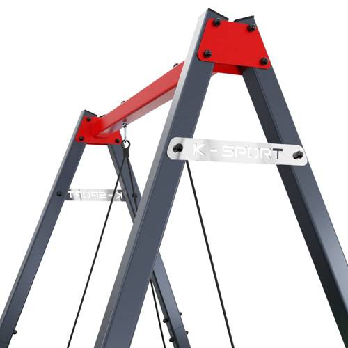 Set garden swing frame + stork nest K-SPORT Max Fun - KSOZ016