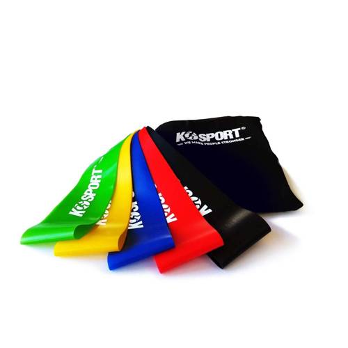 Set of 5 training rubbers mobility Power Band mini K-SPORT