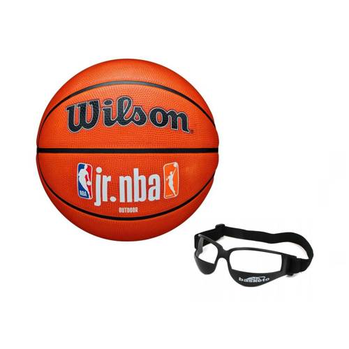 Set of Wilson NBA Jr Basketball + Dribble Specs No Look Basketball Eye Glass Goggles