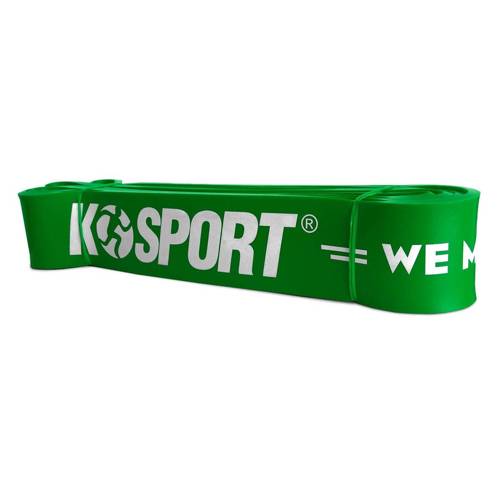 Training rubber for exercises Power Band green 23 - 57 kg K-SPORT - PB36