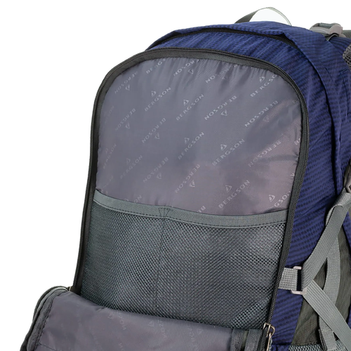 Trekking backpack for travels green grey unisex 30 liters BERGSON - MOLDE 30