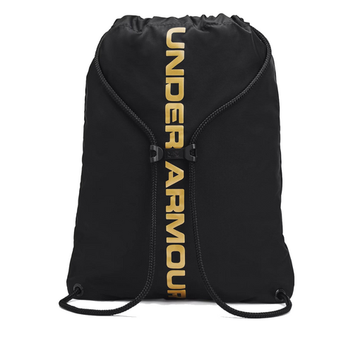 Under Armour Sports UA Ozsee Sackpack Black / Metallic Gold - 1240539-010