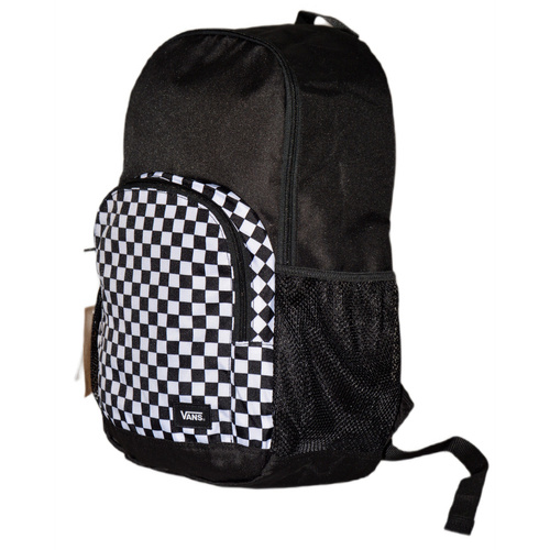 Vans Alumni Pack 5 Prınted-b Backpack Black/White/Check - VN0A7UDTHU01