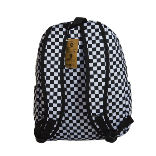 Vans Old Skool Check Backpack White-Black - VN000H4XY281