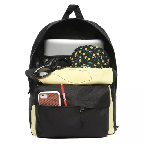 Vans Realm Golden Haze-Black Backpack - VN0A3UI6V5G