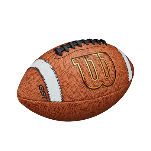 Wilson Composite GST Collegiate Pattern Football  - WTF1780N