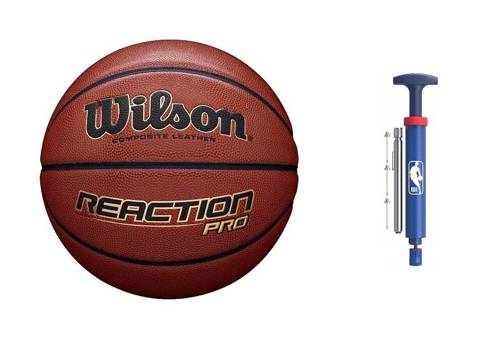 Wilson Reaction PRO Indoor / Outdoor Basketball - WTB10139 + Pump