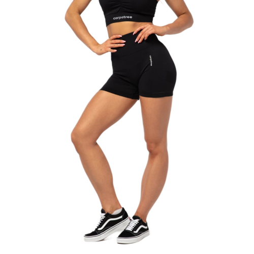 Women's Sports Shorts High Waist Carpatree Allure Black