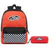  Vans Realm Paprika-Checkerboard Backpack - VN0A3UI6ZKF