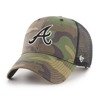 47 Brand MLB Atlanta Braves Branson Trucker - B-CBRAN01GWP-CMB