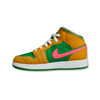 Air Jordan 1 Mid SE Green shoes- DX4365-700