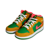 Air Jordan 1 Mid SE Green shoes- DX4365-700