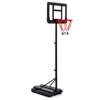 Basketball Set METEOR Portable Basketball stand Toronto + Ball Nike All-Court