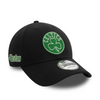 New Era 9FORTY NBA Boston Celtics Metallic Black Adjustable Cap - 60580840