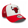 New Era Chicago Bulls  A-Frame Trucker Cap - 60348855