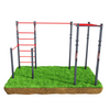 Outdoor stationary garden bar ladder with handrails K-SPORT - KSOZ006