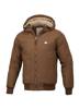 Pit Bull West Coast Elkwood 3 Sherpa Hooded Jacket Brown - 529112850