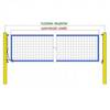 Professional Volleyball Net RomiSport 8,5m x 1m - Sia000020