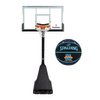 Set to Basketball Portable Stand OneTeam + Spalding Tune Squad Ball