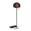 Spalding Highlight 44" Composite Portable Basketball Hoop + Ball Wilson 3x3